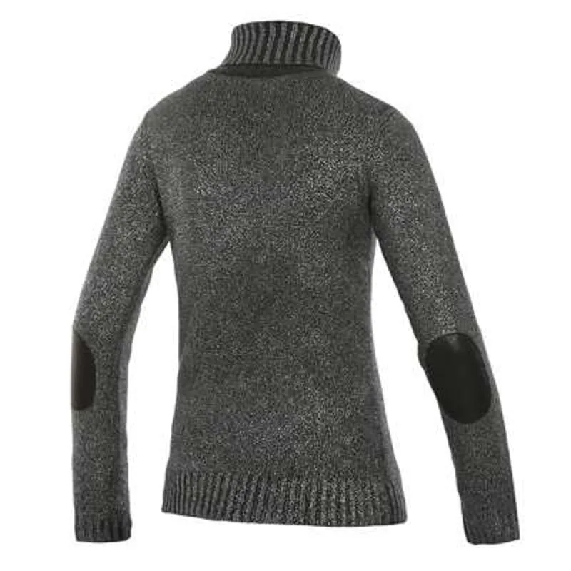 Kingsland Ruffee Knitted Ladies Rollneck - Black-1